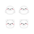 PlayVital Cute Thumb Grips Joystick Cover Thumbstick Caps for PS5/4, Xbox Series X/S, Switch Pro - Animal Series