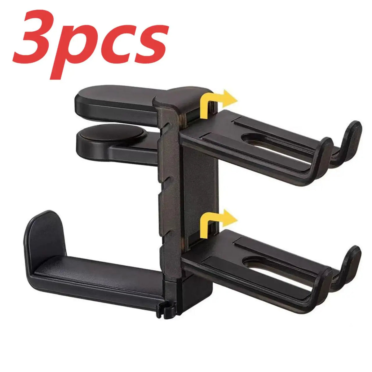 3-in-1 Headset & Controller Stand W/ Adjustable Clamp, Rotating Arm & Cable Management. Gaming Headphone & Controller Holder