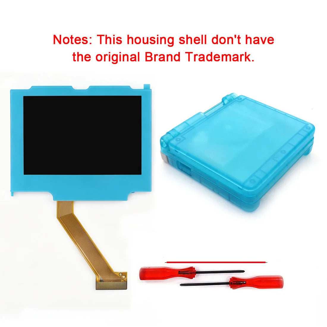 HISPEEDIDO Pre-Laminated IPS 3.0 inch V5 Real Drop in Screen For GBA SP LCD Replacement Kits Build in OSD Menu Easy to Install