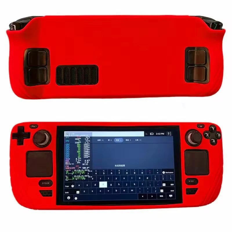 Silicone Protective Case for Steam Deck, Full Anti-Slip Cover