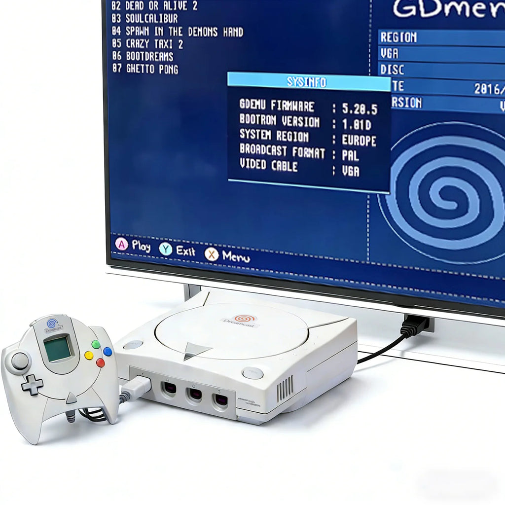 GDEMU 6.0 for SEGA Dreamcast Optical Drive Emulation Board