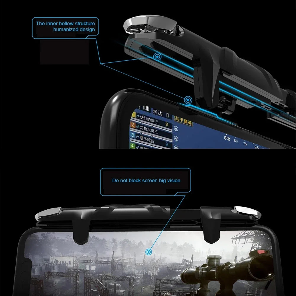 G5 Game Controllers for PUBG Gamepad Gaming Aim Shooting Triggers Joystick Gears Integrated Stretch Button Game Accessories