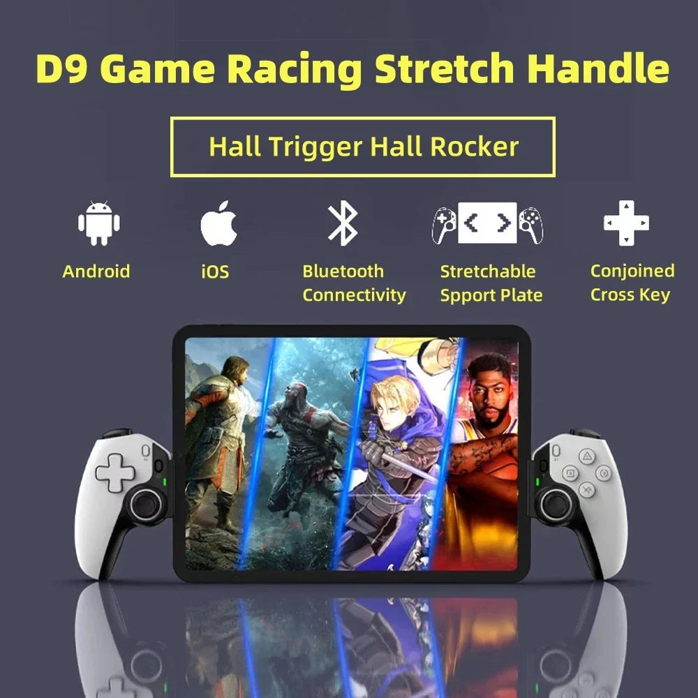 BSP D9 Bluetooth Stretch Controller for Switch, PS3, PS4, Android