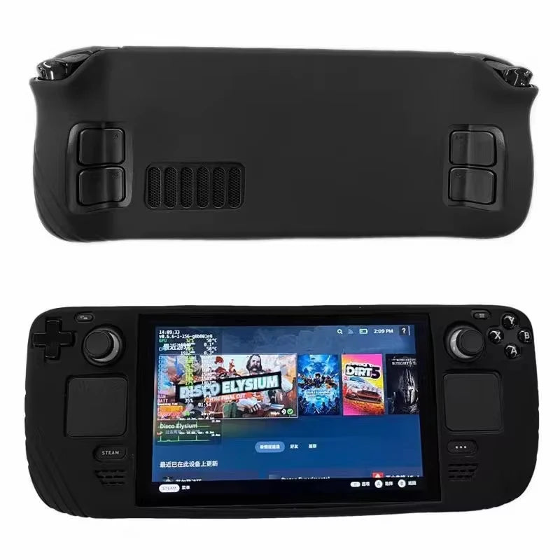Silicone Protective Case for Steam Deck, Full Anti-Slip Cover