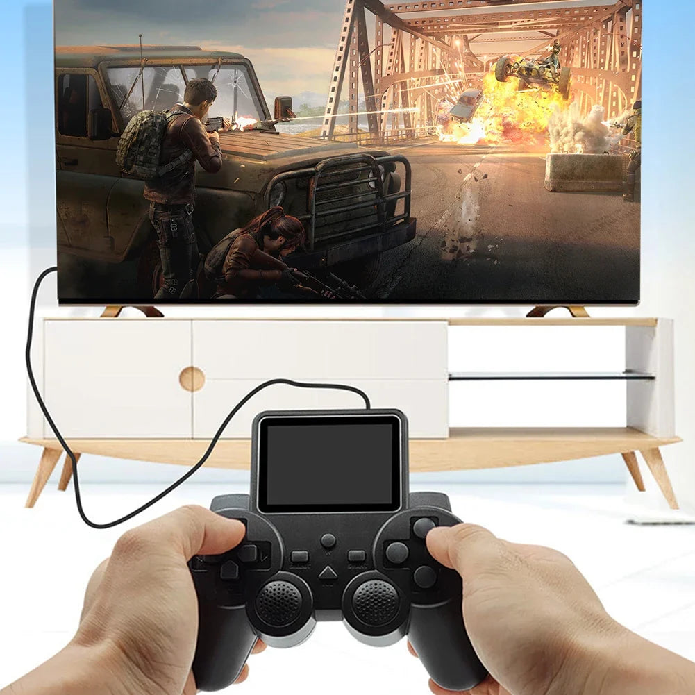 Retro Handheld Game Console with 520 Built-In Games, Rechargeable