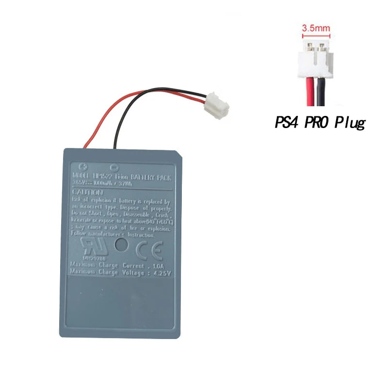 PS4 Controller Battery For SONY PS4 PRo Slim LIP1522 Dualshock 4 V1 V2 Wireless Controller Playstation GamePad 4x Battery