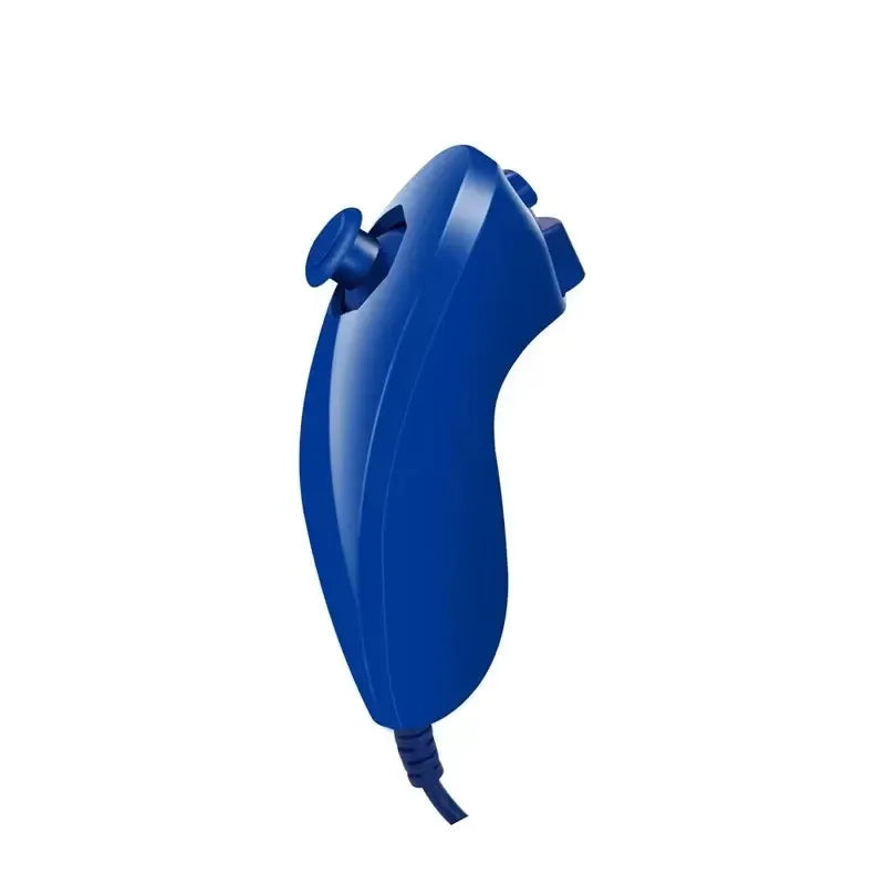 1pcs Left Hand Curved Game Handle Controller Nunchuk for Nintendo Wii Gamepad Nunchuck Game Controller Joystick for Nintend Wii