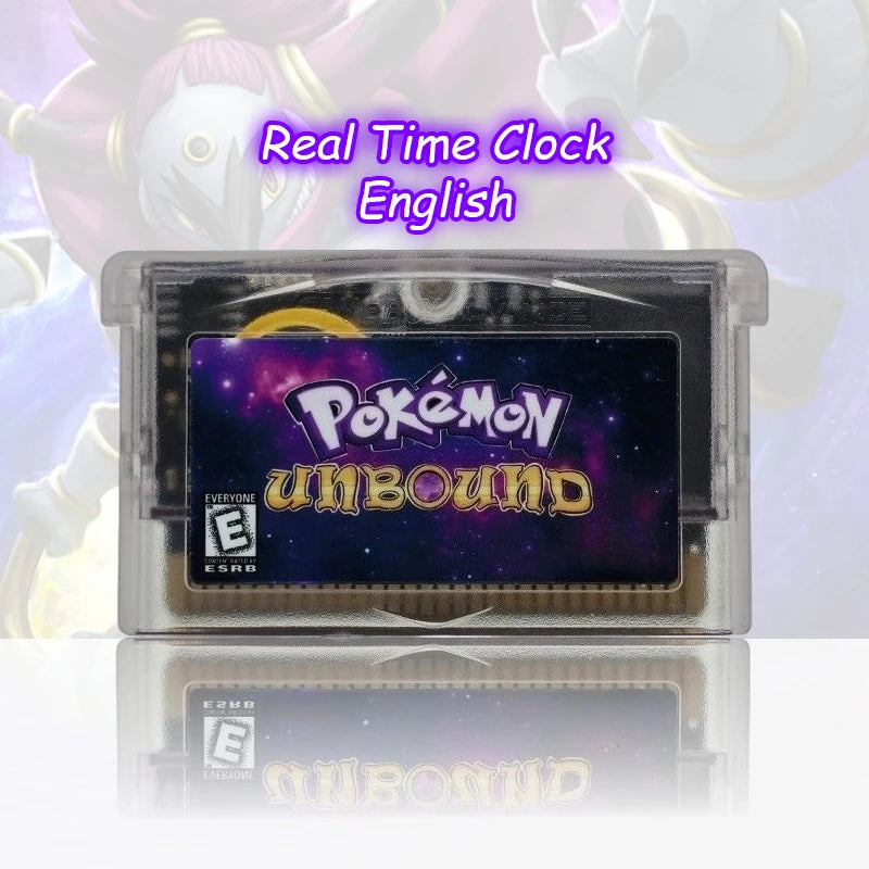 Pokémon Unbound v2.1.1.1 Reproduction GBA Cartridge with Box
