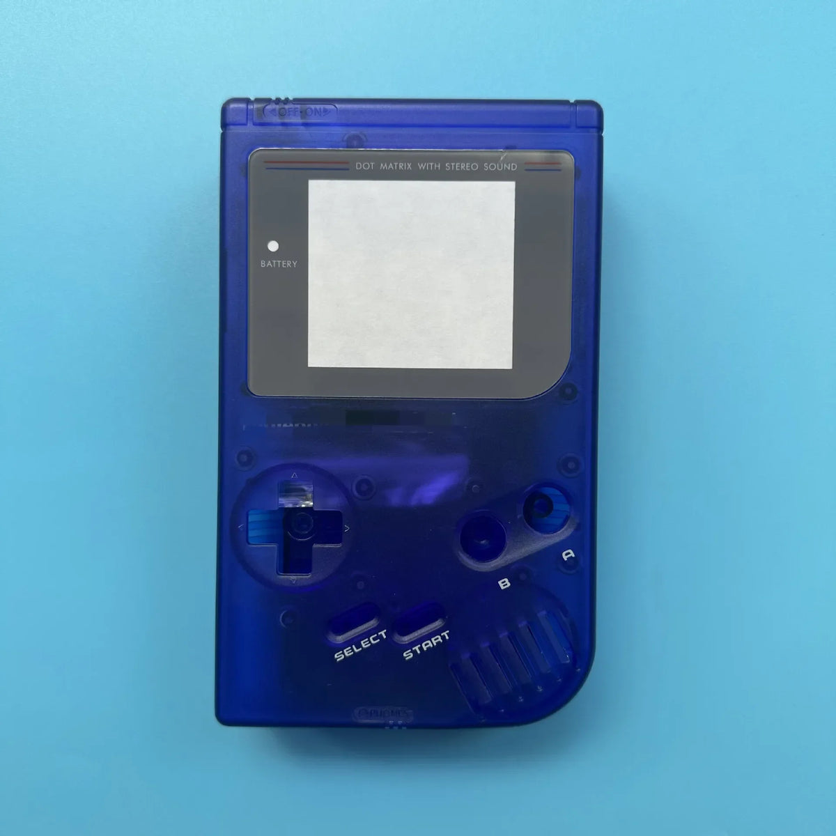 GB DMG Game Boy Replacement Shell with Buttons and Screws
