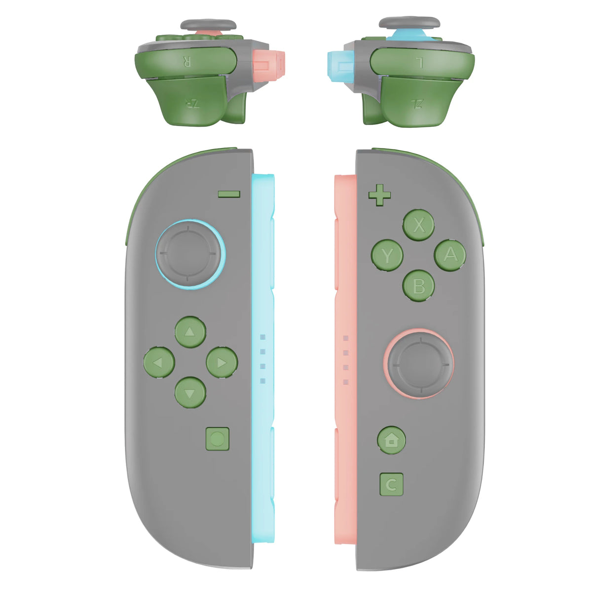 eXtremeRate for Nintendo Switch 2 Joy-Con 2 DIY Full Button Set