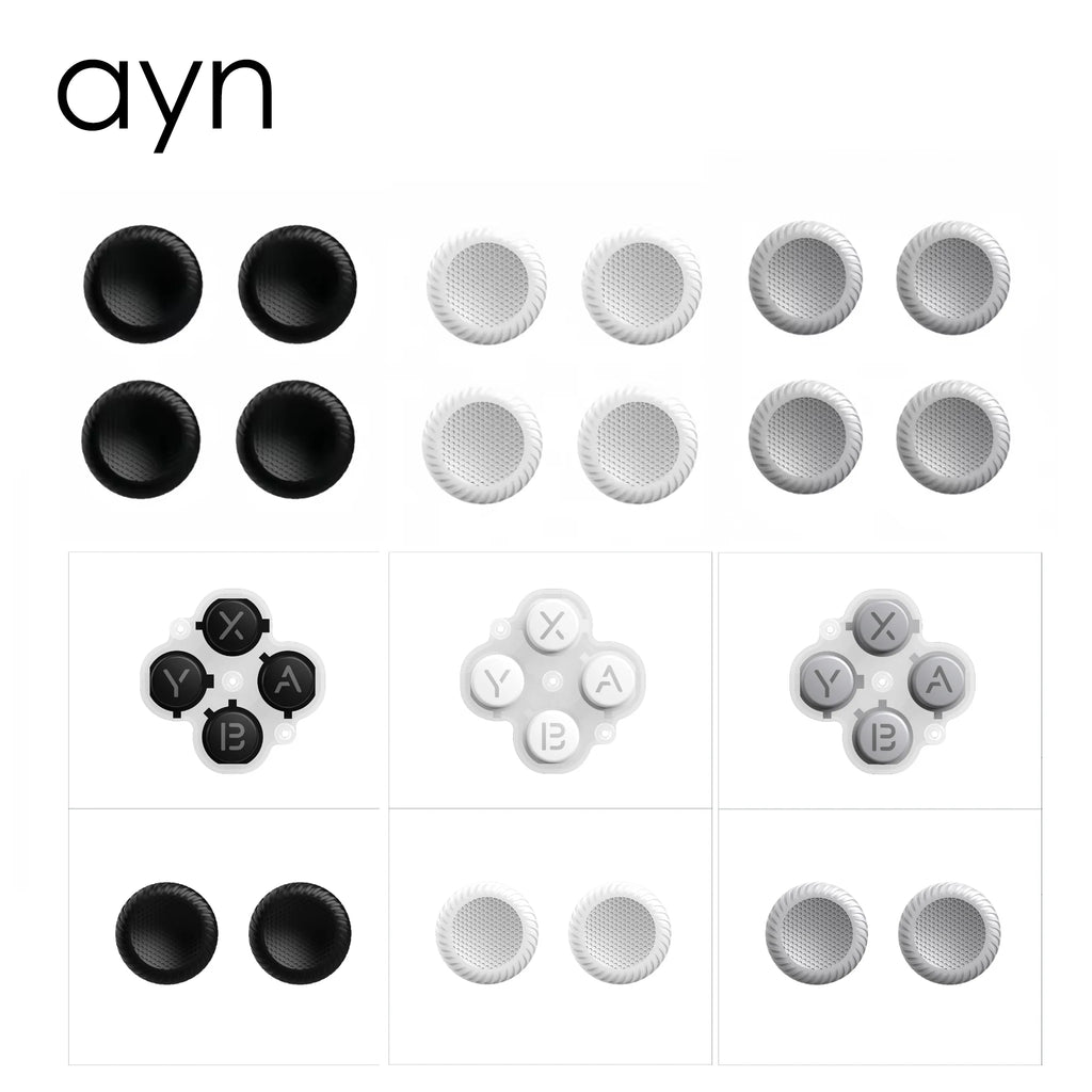 Original Odin Joystick Cap Key Replacement Kit For Odin 2 Portal/Odin 2 Mini/Odin 2 Game Console Rocker Caps With X A B Y Keys