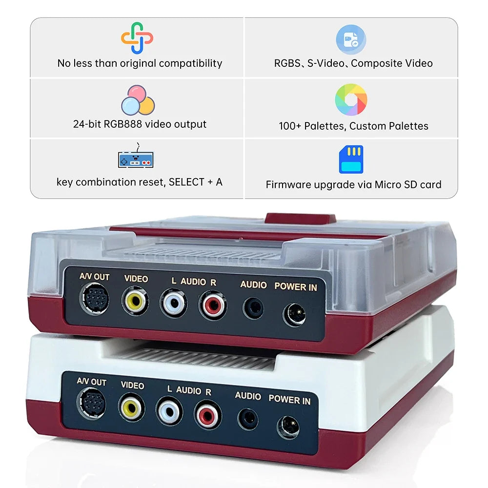 NES Famicom LAVA-FC RSC RGB Console, RGBS S-Video Output