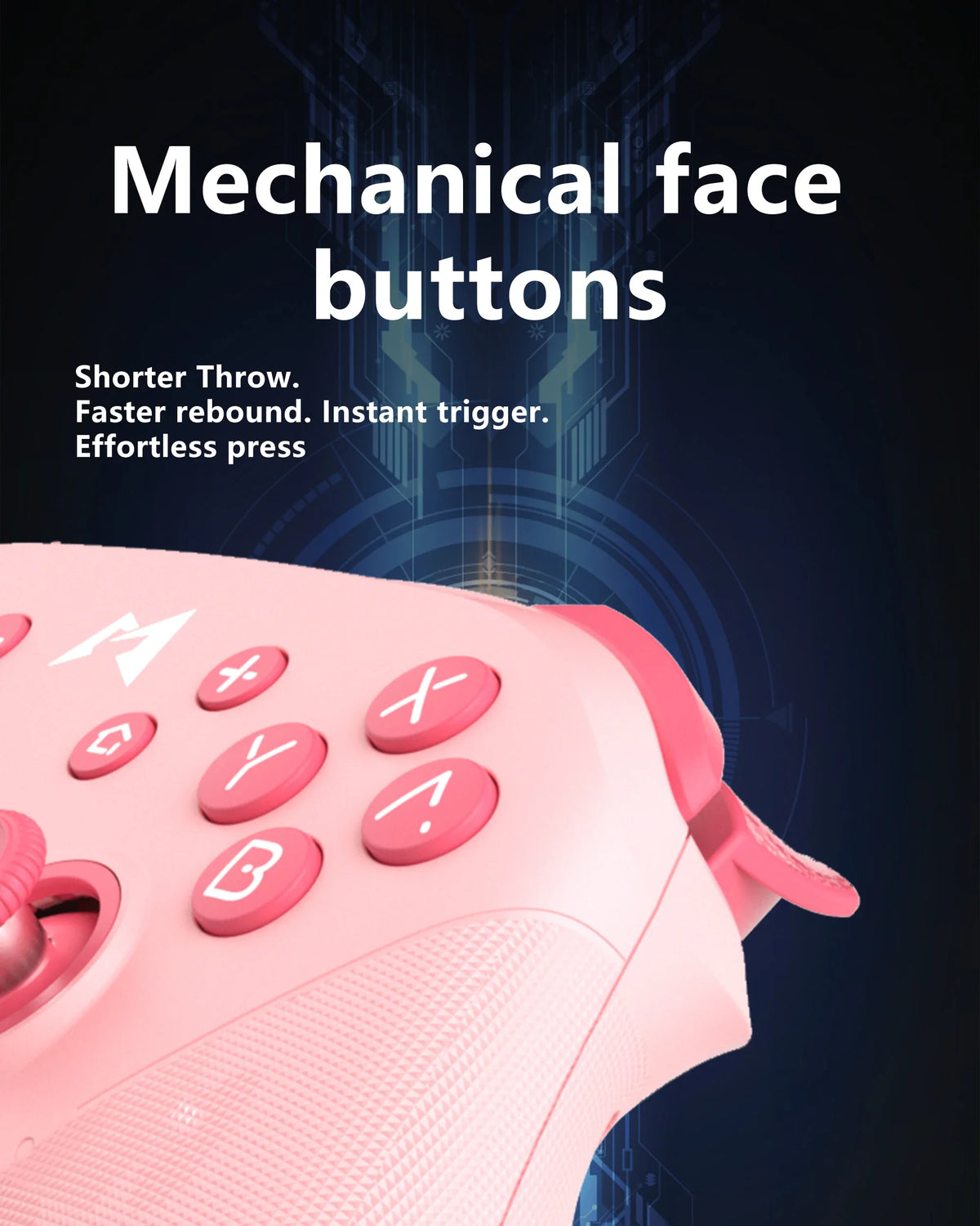 MOBAPAD Mechanical HALL Joystick Bluetooth Gamepad Vibration Controller For Nintendo Switch PC Android iOS Game Console ﻿