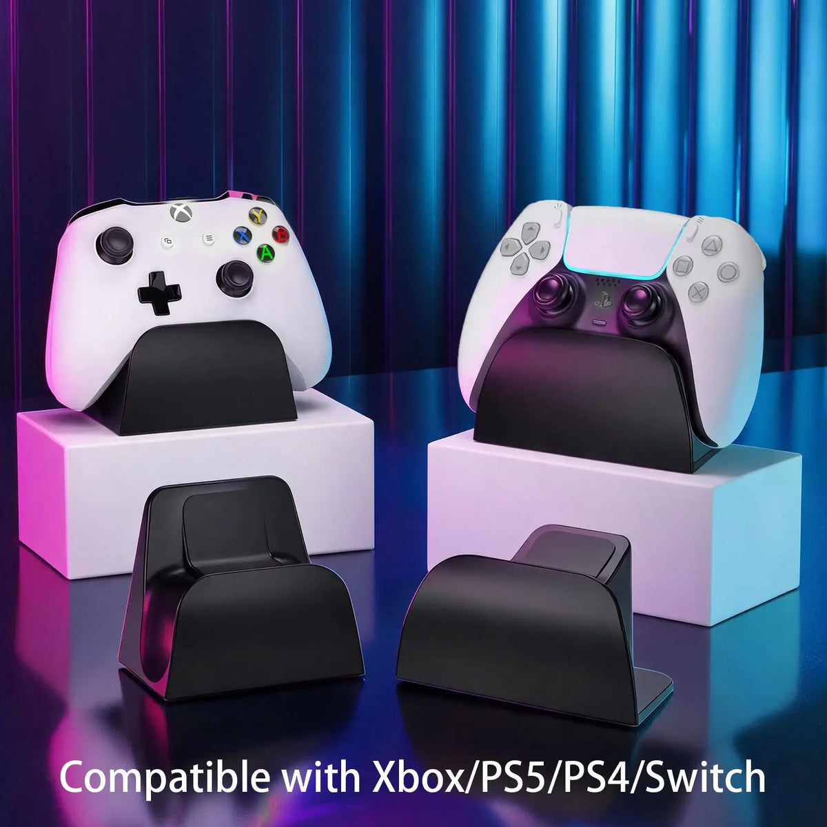 Universal Controller Desk Stand for PS5, PS4, Switch 2, Xbox