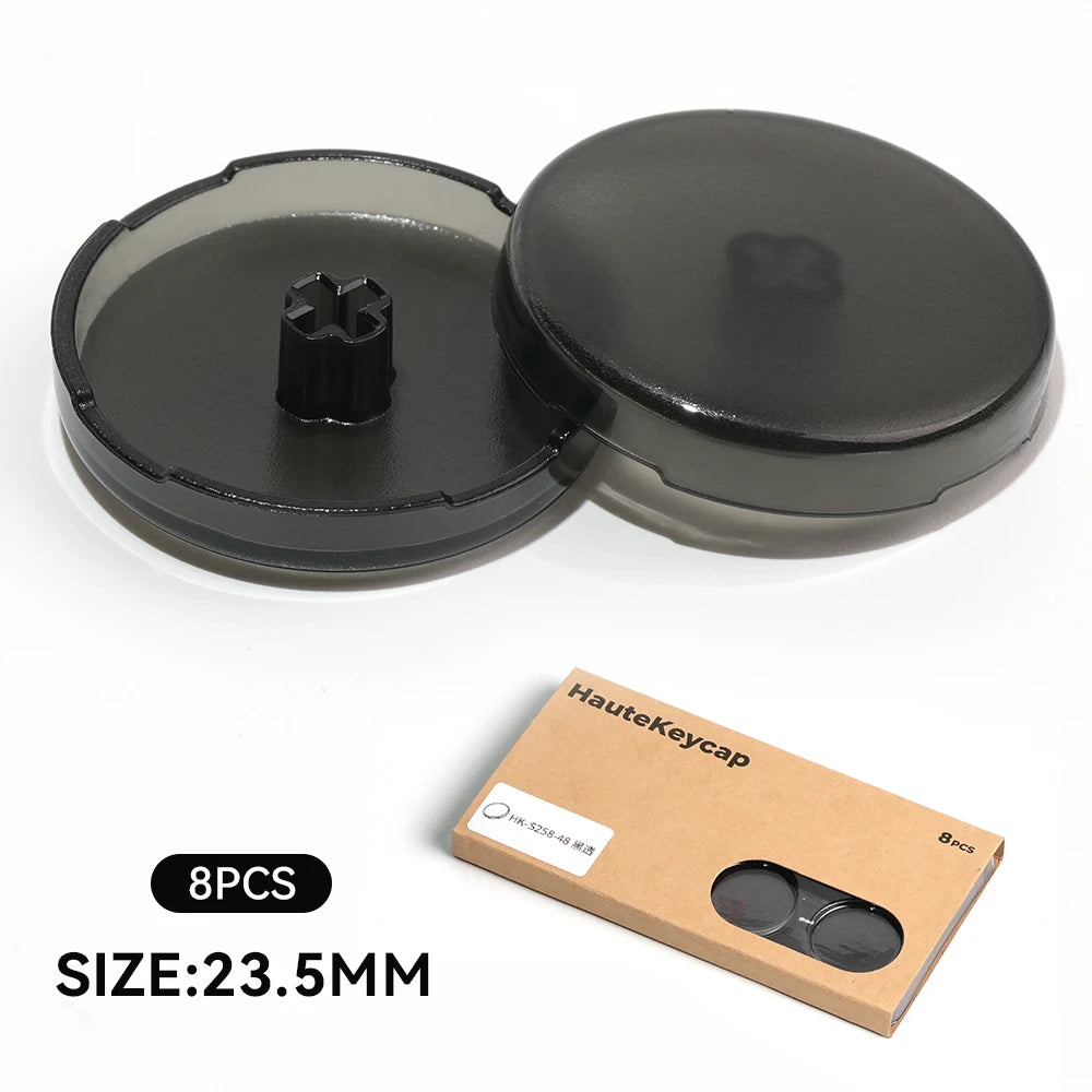 Haute42 23.5MM/25.8MM Hitbox Button Caps For Leverless Controller 8Pcs Cross Keycaps For Stickless Hitbox Controller Keycaps
