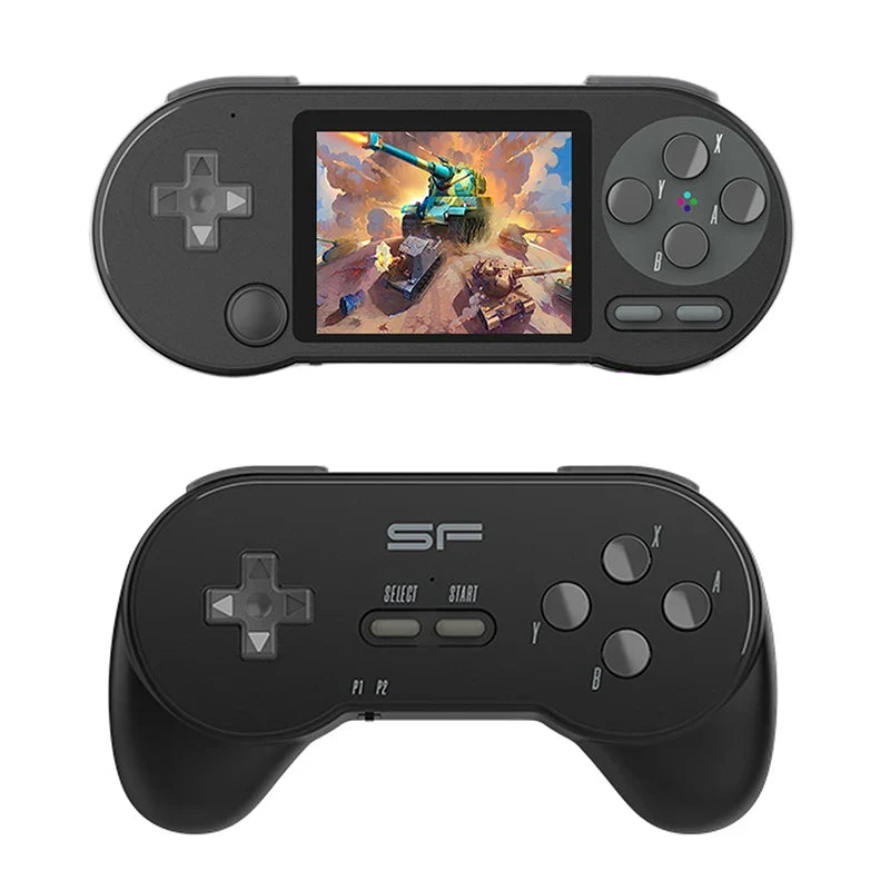 Shunmaii 3 Inch Handheld Game Console with Rocker, 6000+ Games