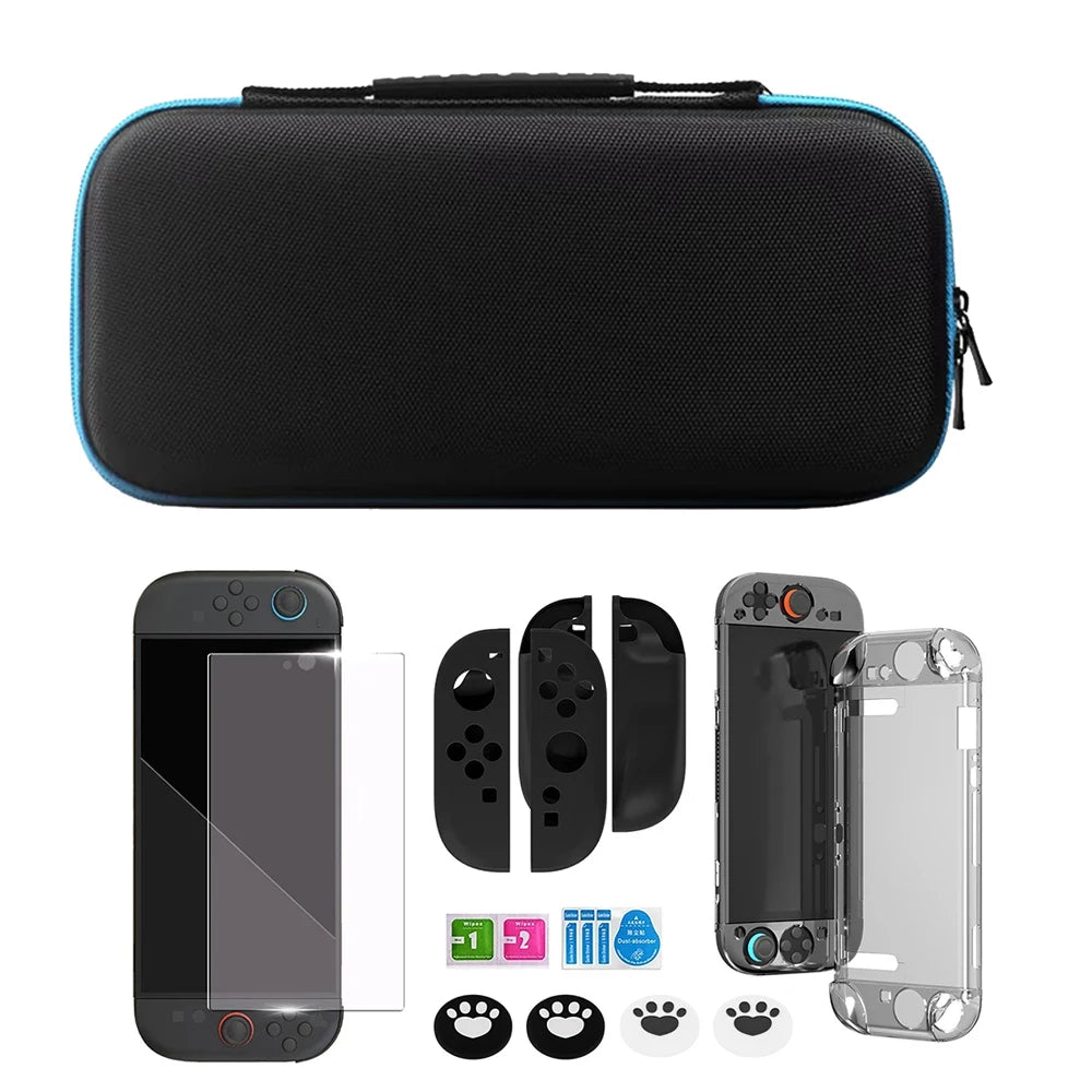 Carrying Case Kit for Nintendo Switch 2 with Glass & Joy-Con Case