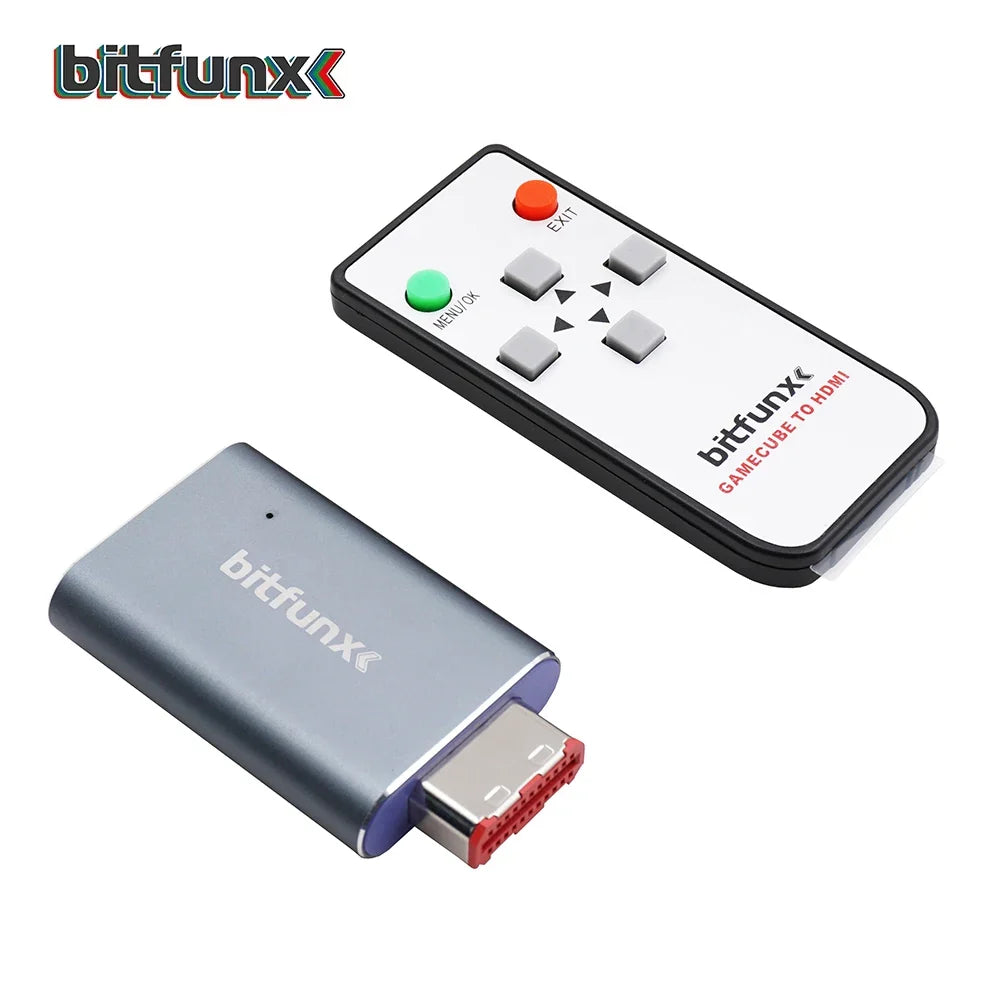 Bitfunx GameCube HDMI Adapter, Digital AV to HDMI GC2HDMI