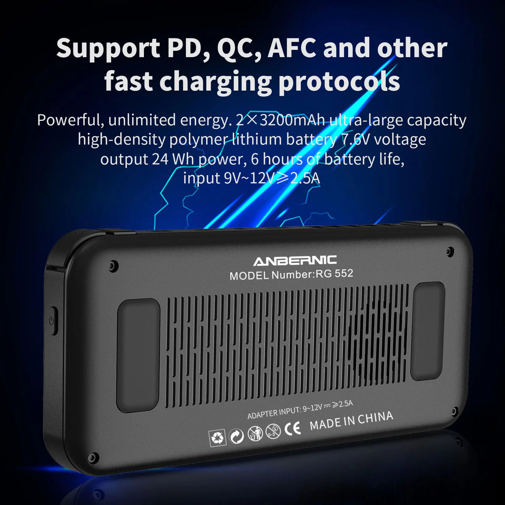 ANBERNIC RG552 Handheld Console, 5.36 Inch IPS, Android Linux