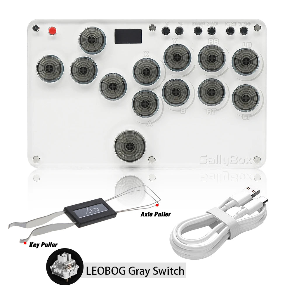 Sallybox SOCD Hitbox Controller for PC, Android, PS4, Switch