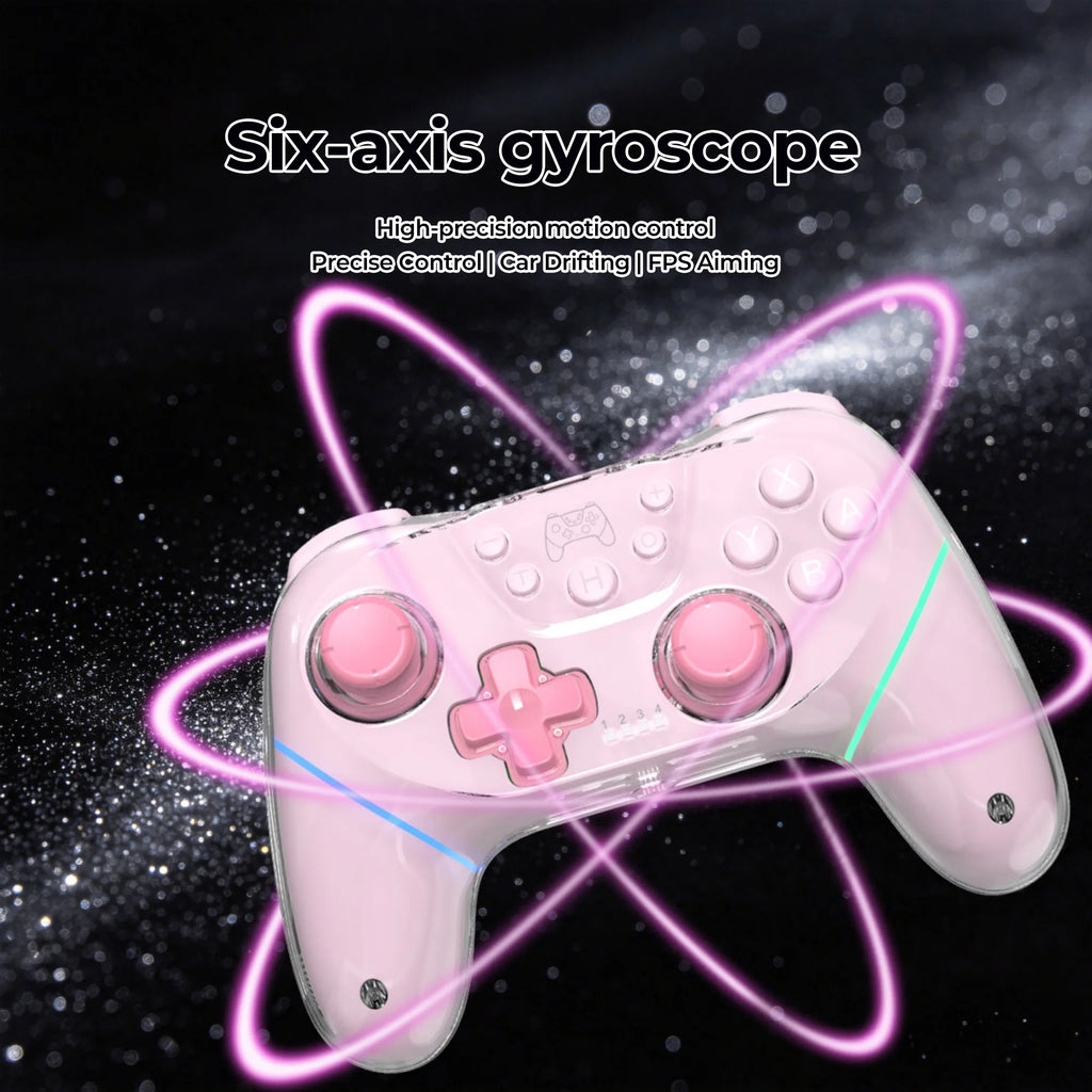 Bluetooth Wireless Controller for Switch, OLED, Lite, RGB