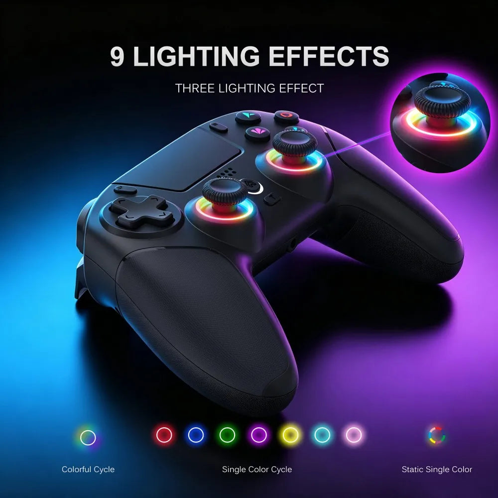 Wireless Controller for PS5, PC, Android, iOS, Hall Effect