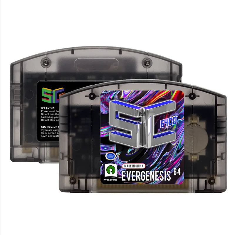SC64 Open Source N64 Flash Cart, 5000 in 1, 64DD Support
