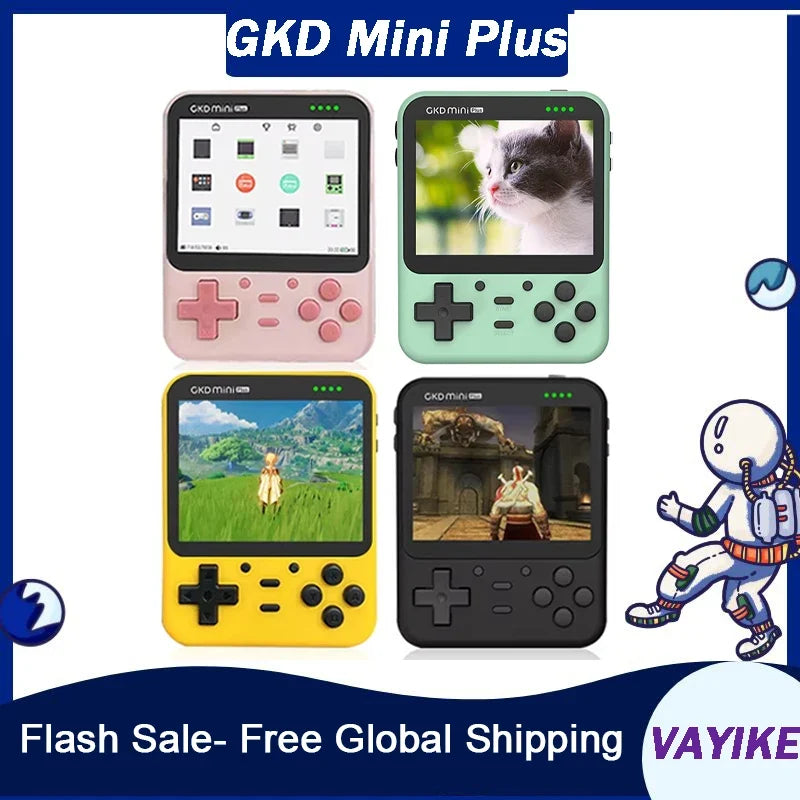 GKD Mini Plus 3.5-Inch IPS Retro Handheld Console with WiFi