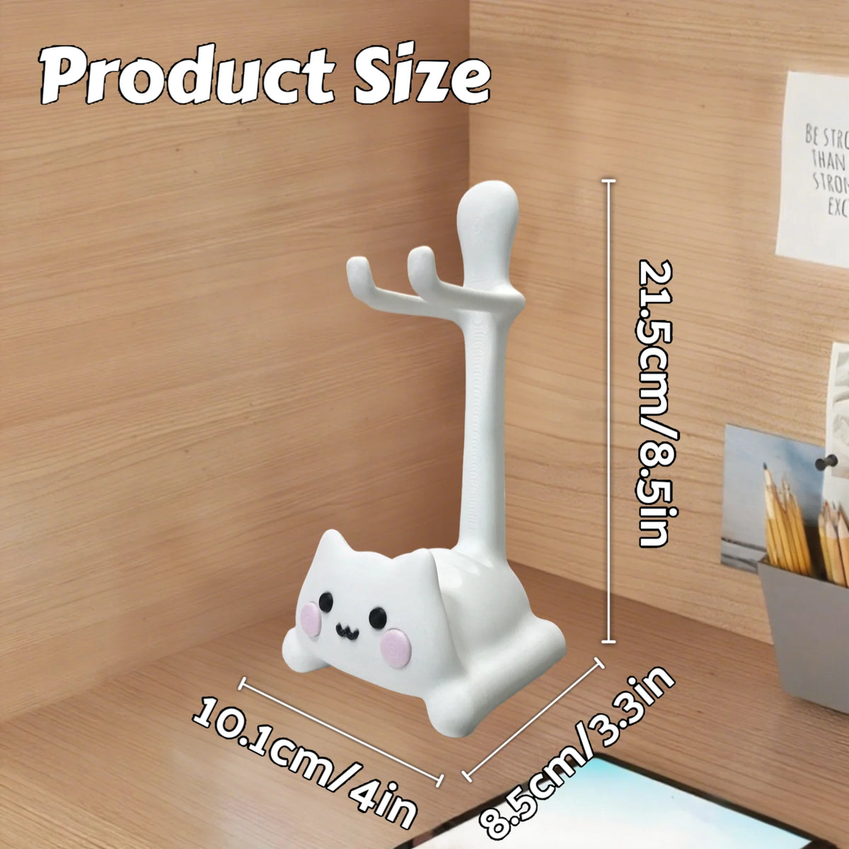 Cute Cat-Shaped Controller Stand for PS5 PS4 Xbox Switch