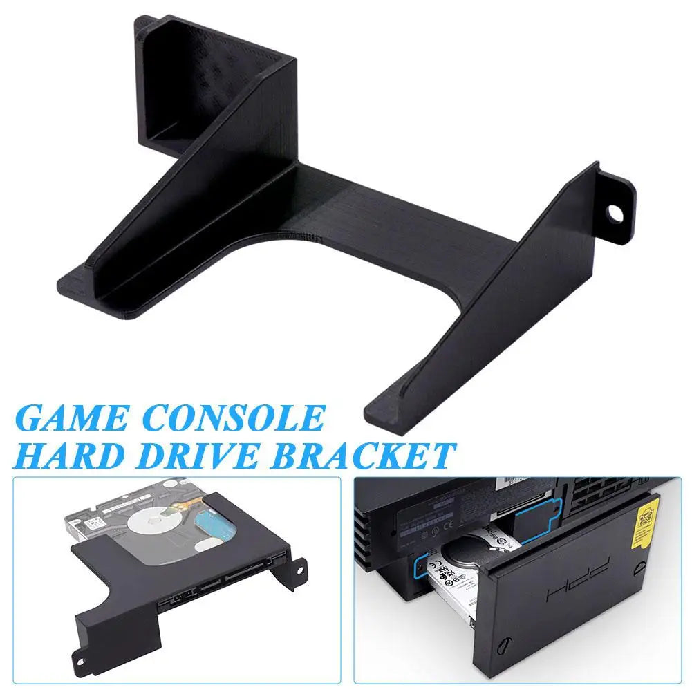 2.5IN Hard Drive Bracket for PS2 Fat Console - SATA Network Adapter HDD/SSD Stand Holder, 3D Printed Stable Support, Fixes Loose
