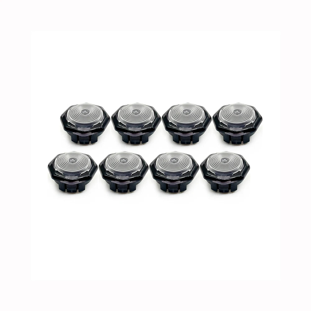 Sinoarcade 8pcs Low Profile Arcade Buttons, Kailh Hot-Swap
