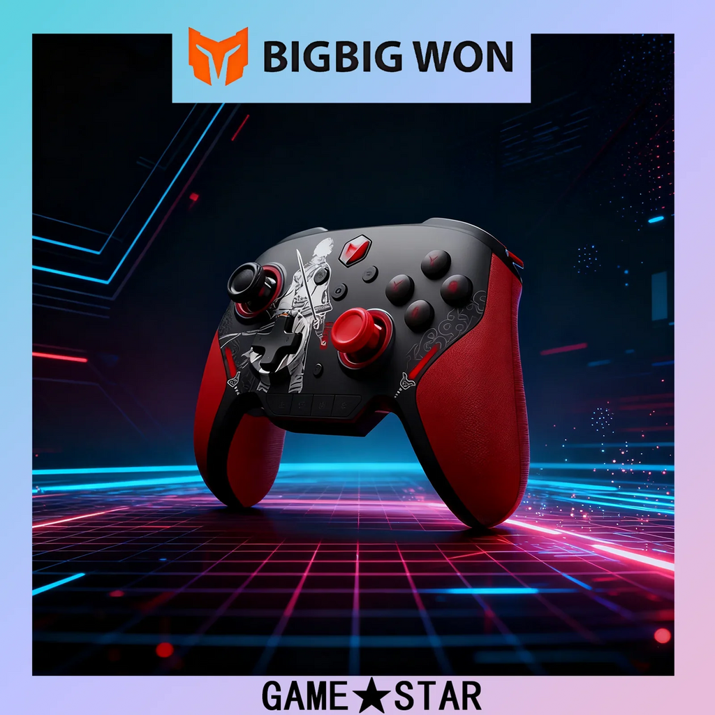 BIGBIGWON Blitz 2 TMR Wireless Controller, 2000Hz, 1000mAh, PC NS