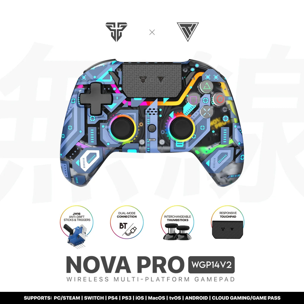 FANTECH NOVA PRO WGP14-V2 Bluetooth Gamepad with Hall Sticks