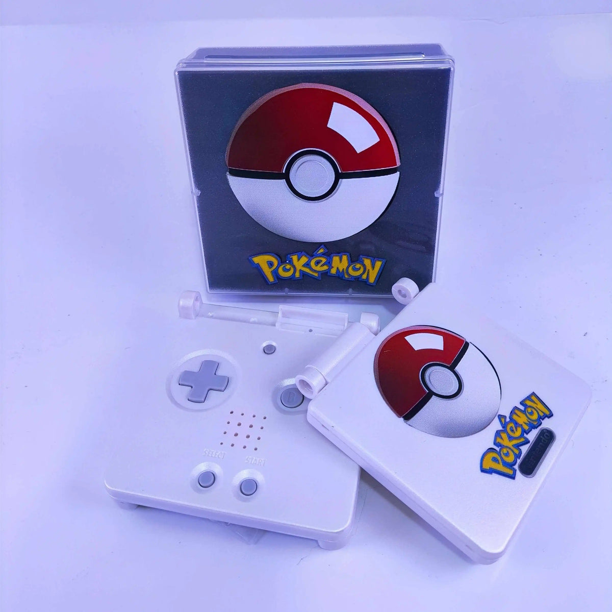 GBA SP Color Printed Replacement Shell, Creative DIY Housing