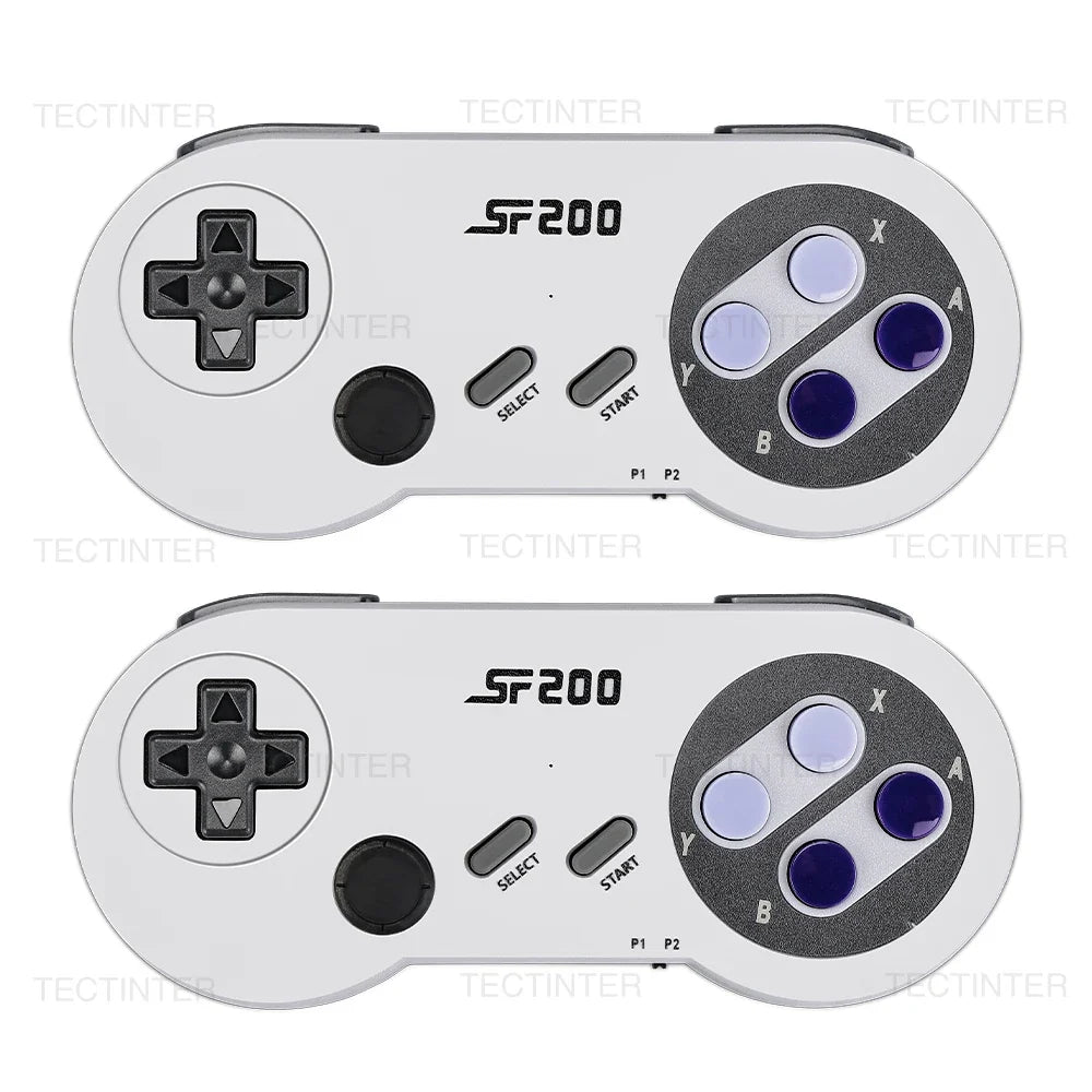 2PC Video Game Console Controller for SF2000/SF900/SG800 Portable Handheld Game Player 3D Rocker Wireless Gamepad Dual Joysitck