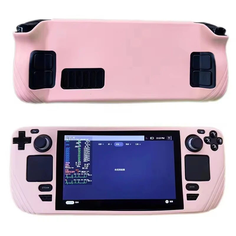 Silicone Protective Case for Steam Deck, Full Anti-Slip Cover