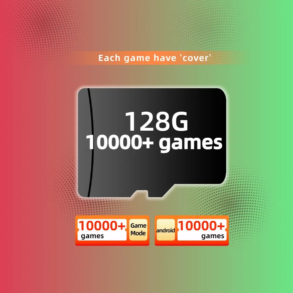 SD Card for Anbernic RG557, Wii U Wii DC SS 60+ Platform Games