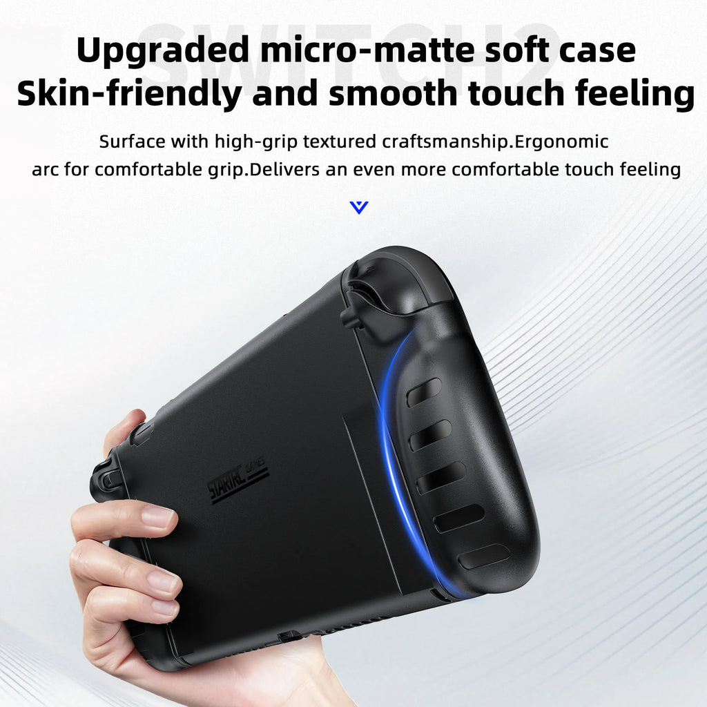 1set Protector Case for Switch 2 Grip Shell for Switch 2 Game Console  Accessories PC TPU Case for Nintendo Switch 2 Controller