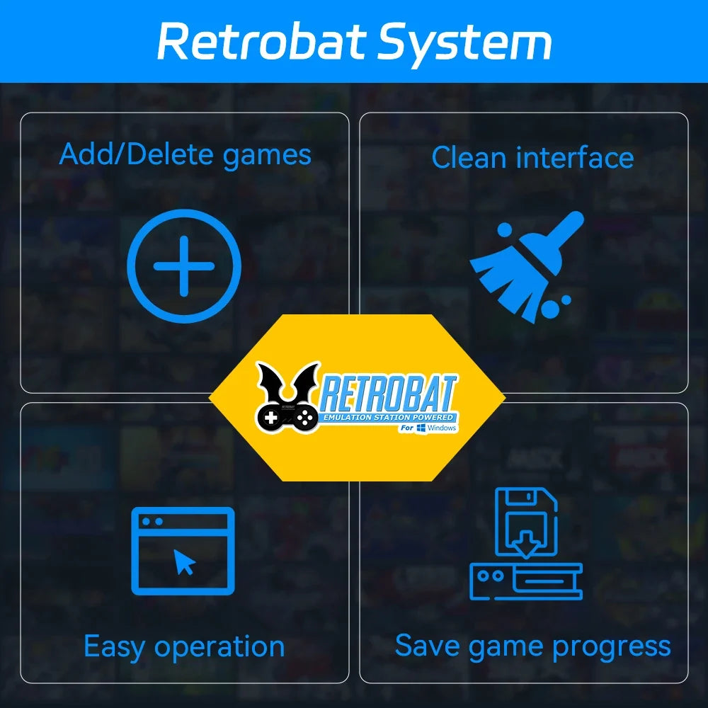 Retro Game HDD for PC, Up to 110000 Games, PS2/PS3/PSP Emulators
