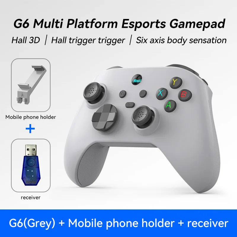 G6 Hall Mobile Game Controller for Switch, iOS, Android, PC