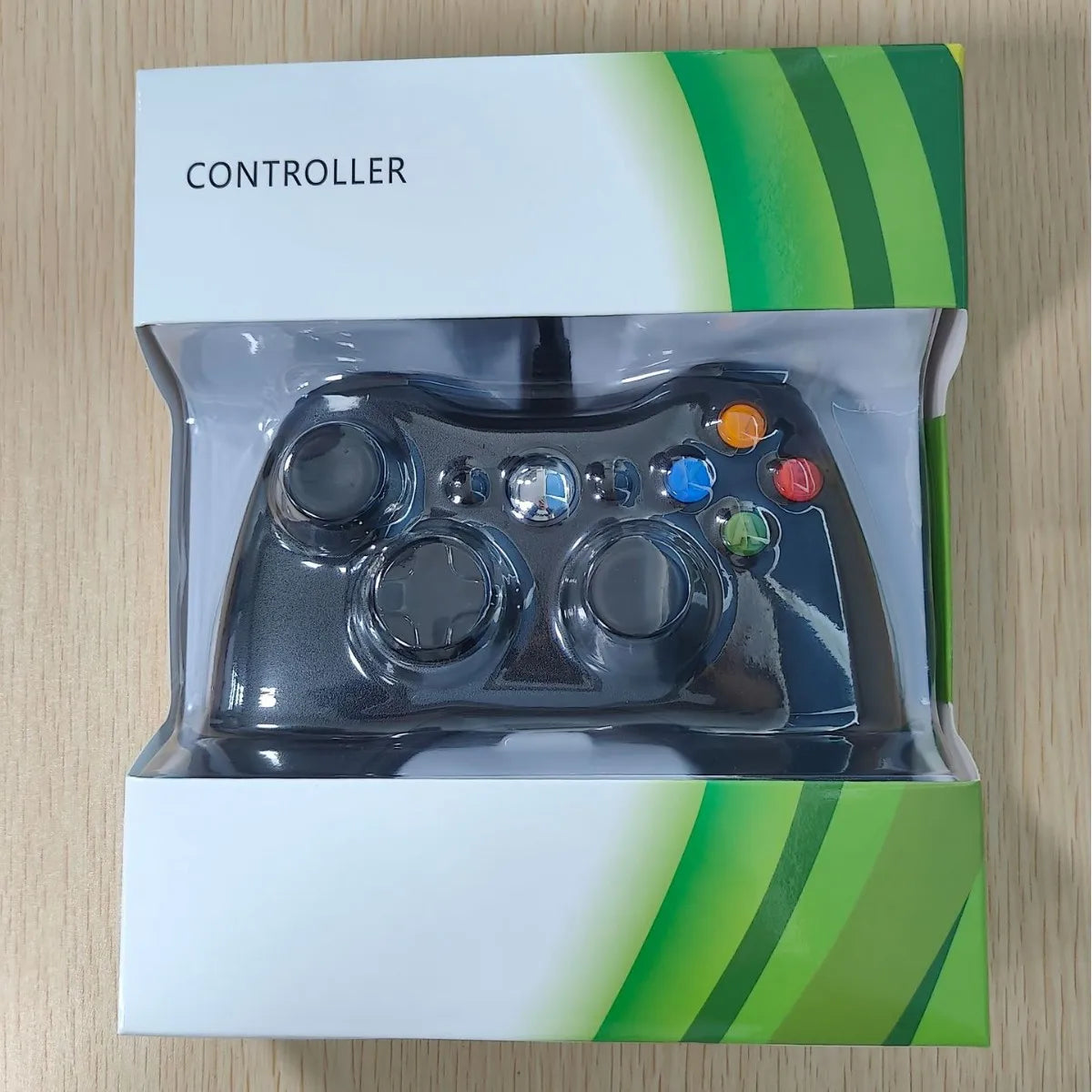 USB Wired Controller for Xbox 360 & PC, Dual Vibration
