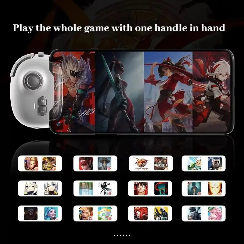 Memo Mobile Game Joystick Mb03 MB02 Game Controller Wireless One Click Combo Shadow Button Intelligent Pressure Gun Phone Tablet