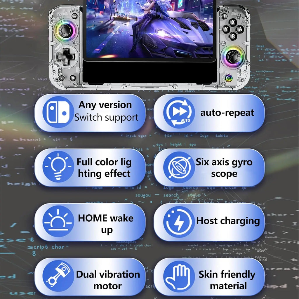 LinYuvo JC115 Wired Switch OLED Controller, PD Charge, Hall