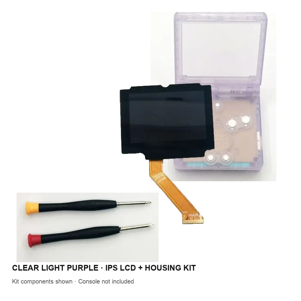 Product photo for Clear light purple